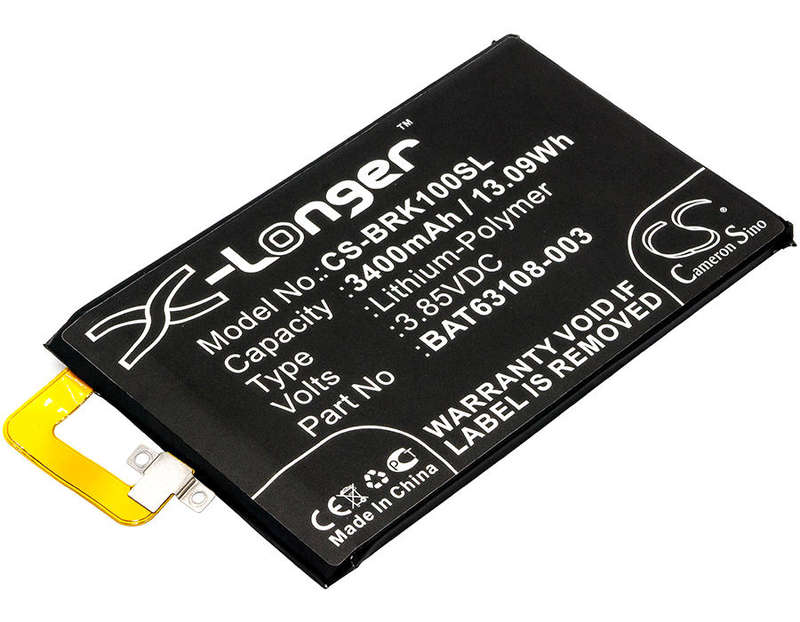 Mobile, SmartPhone Battery  CS-BRK100SL  for  BlackBerry  Keyone  BAT-63108-003  etc