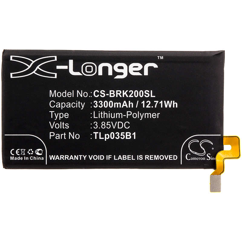 Mobile, SmartPhone Battery  CS-BRK200SL  for  Blackberry Key2 TLp035B1 etc