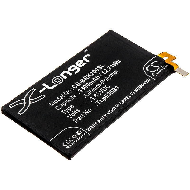 Mobile, SmartPhone Battery  CS-BRK200SL  for  Blackberry Key2 TLp035B1 etc