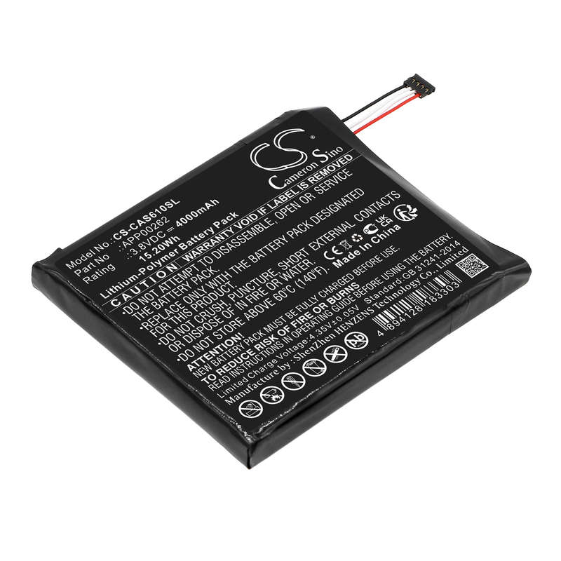 Mobile, SmartPhone Battery  CS-CAS610SL  for  Cat S61 APP00262  etc