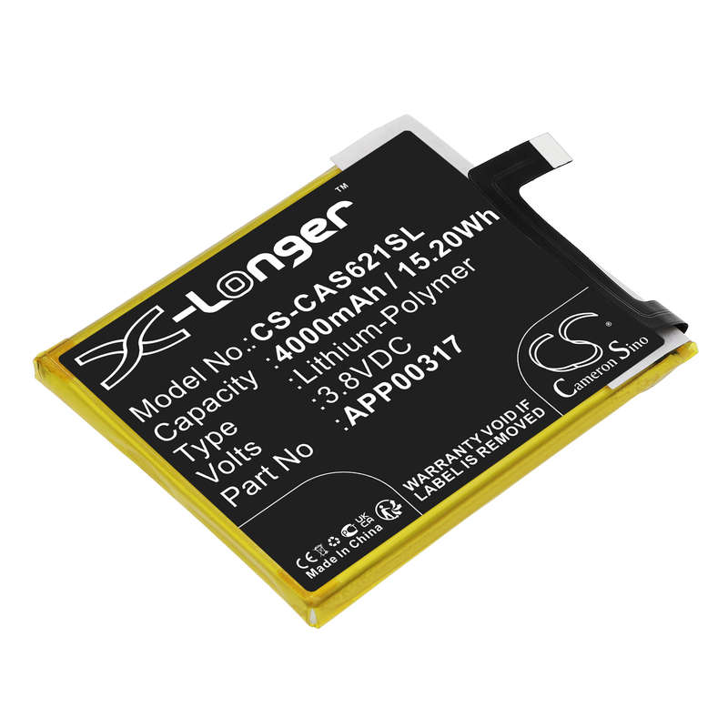 Mobile, SmartPhone Battery  CS-CAS621SL   Cat S62 PRO  APP00317