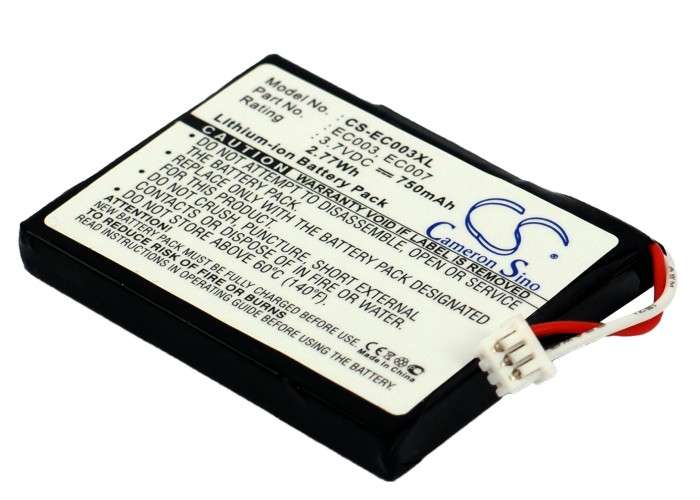 MP3, MP4, PMP Battery CS-EC003XL for APPLE iPOD Mini 4GB etc.