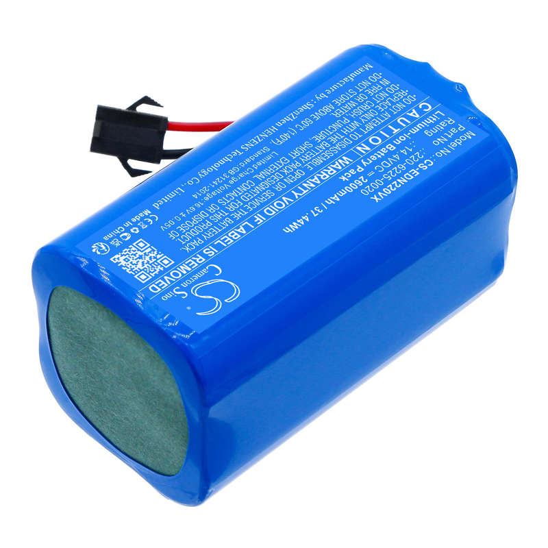 Vacuum Battery  CS-EDN220VX  for  EcovacsD83B051-4S1P  etc.