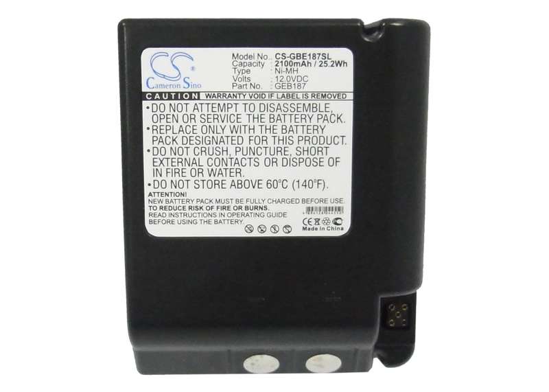 Survey Battery  CS-GBE187SL  for  LeicaTCA1100  GEB187  etc.
