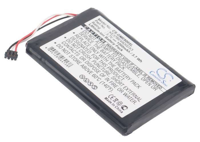 GPS, Navigator Battery CS-GME800SL for Garmin Edge 800 etc.
