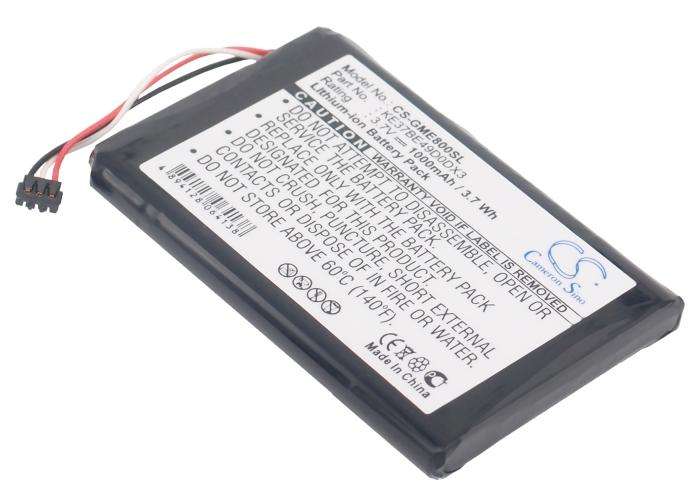 GPS, Navigator Battery CS-GME800SL for Garmin Edge 800 etc.