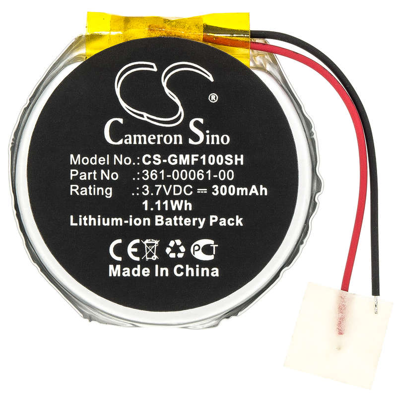 Smartwatch Battery  CS-GMF100SH  for  Garmin Fenix 1  361-00061-00  etc.