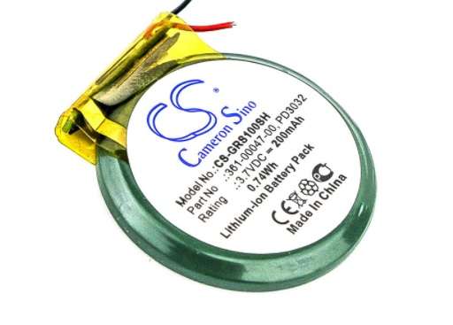 Smartwatch Battery  CS-GRS100SH  for  Garmin Forerunner S1  361-00047-00