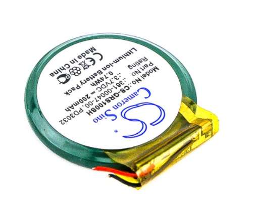 Smartwatch Battery  CS-GRS100SH  for  Garmin Forerunner S1  361-00047-00