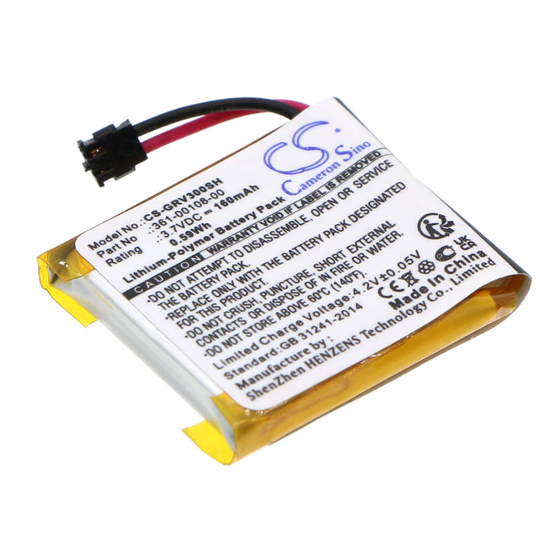 Smartwatch Battery  CS-GRV300SH  for  Garmin  Vivoactive 3  361-00108-00  etc.