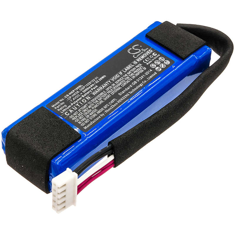 Speaker Battery  CS-HKP100SL  for  Harman/Kardon  Go Play  etc.