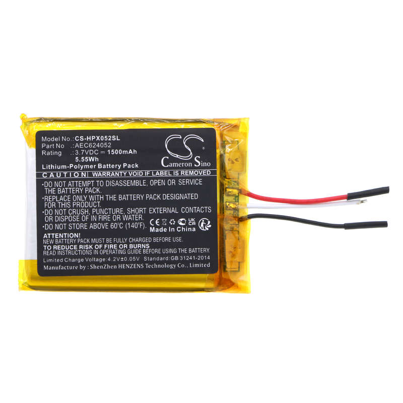 Wireless Headset Battery  CS-HPX052SL  for  HyperXCloud Alpha  AEC624052