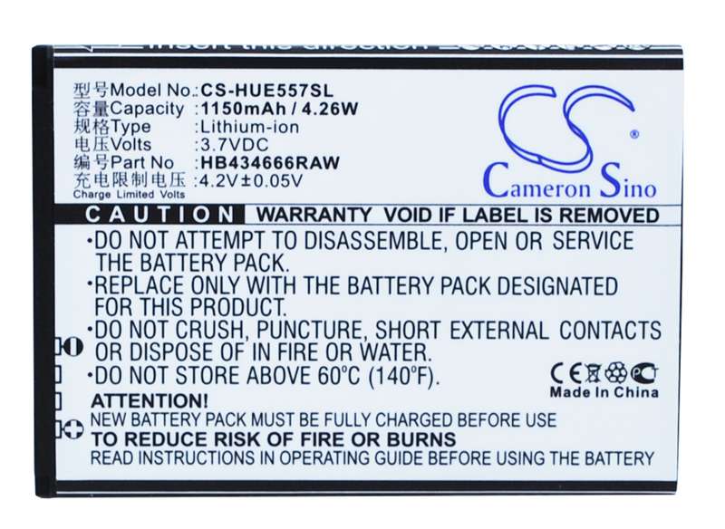 Hotspot Battery CS-HUE557SL for HUAWEI E5573 etc.