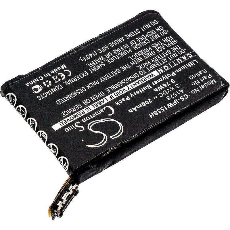 Smartwatch Battery CS-IPW153SH for Apple Watch 38mm etc.