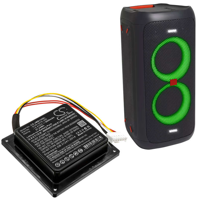 Speaker Battery  CS-JMB110SL  for  JBL PARTYBOX 100  SUN-INTE-260  etc