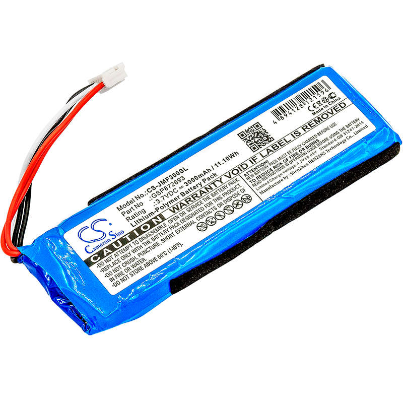 Speaker Battery CS-JMF300SL for JBL Flip 3 etc.