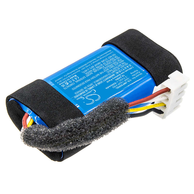Speaker Battery  CS-JMF600SL  for  JBL FLIP 6  GSP-1S2P-F6D  etc.