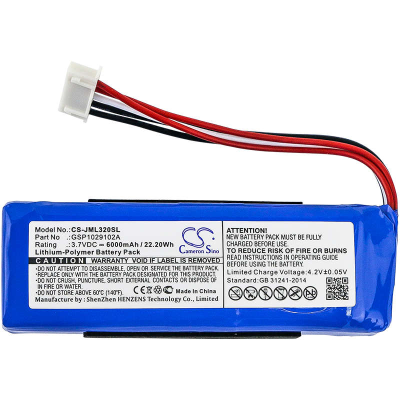 Speaker Battery  CS-JML320SL  for   Charge 3 2016 Version