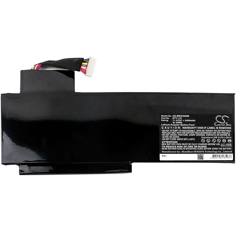 Notebook, Laptop Battery CS-MRS700NB for MSI 2PE-025CN etc.