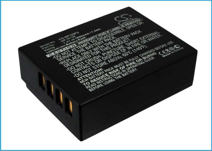 Camera Battery CS-NP126FU for FUJIFILM NP-W126 etc.