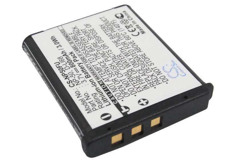Camera Battery  CS-NP50FU  for  FujifilmFinePix F100fd  NP-50  etc.