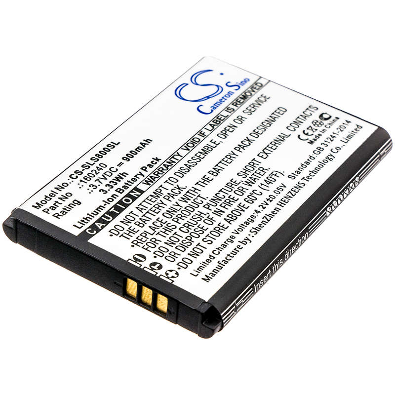 Wireless Headset Battery  CS-SLS800SL  for  Steelseries  Siberia 800  160240  etc.
