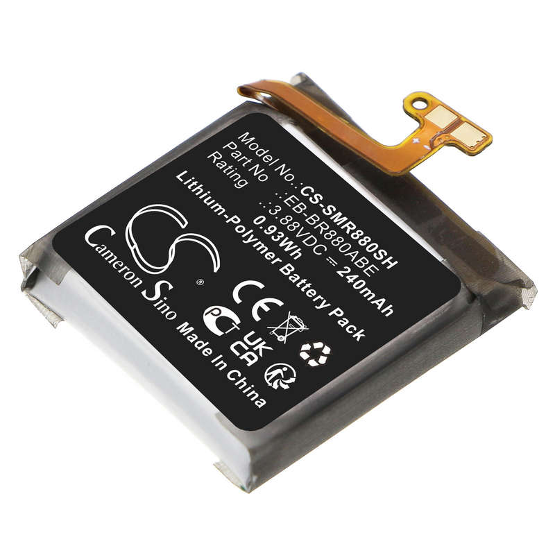 Smartwatch Battery  CS-SMR880SH  for  Samsung  SM-R880  EB-BR880ABE  etc.