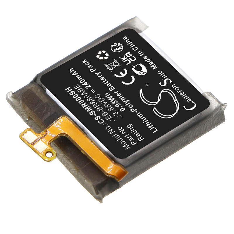 Smartwatch Battery  CS-SMR880SH  for  Samsung  SM-R880  EB-BR880ABE  etc.