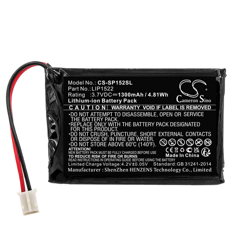Game, PSP, NDS Battery  CS-SP152SL  for  Sony  Dualshock 4 Wireless Controller  LIP1522