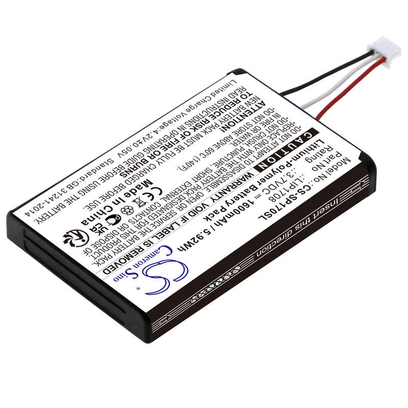 Game, PSP, NDS Battery  CS-SP170SL  for  Sony PS5 DualSense etc.