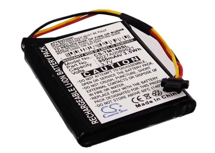 GPS, Navigator Battery CS-TM140SL for TOMTOM Go 50 etc.