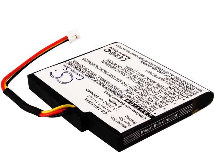 GPS, Navigator Battery CS-TM1535SL for TOMTOM Go LIVE 1535 etc.