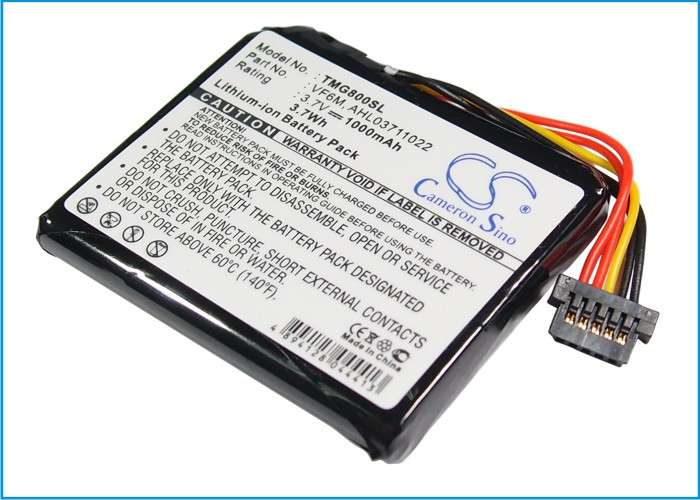 GPS, Navigator Battery  CS-TMG800SL  for  TomTom  Go 820  AHL03711022  etc.
