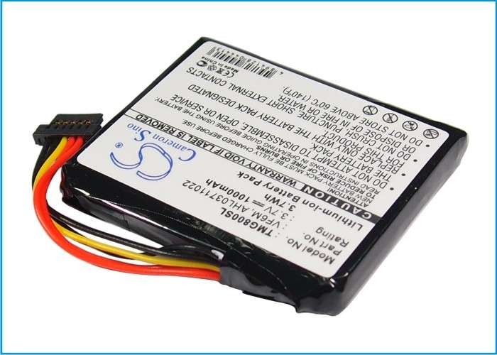 GPS, Navigator Battery  CS-TMG800SL  for  TomTom  Go 820  AHL03711022  etc.