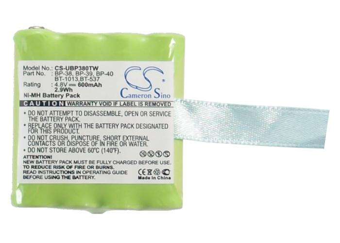 Two-Way Radio Battery  CS-UBP380TW  for  UnidenGMR1038  BP-38  etc