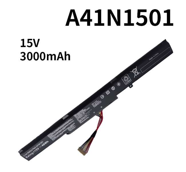 Notebook, Laptop Battery ITCS-ASUSA41N1501RM  for ASUS A41N1501 GL752V etc.