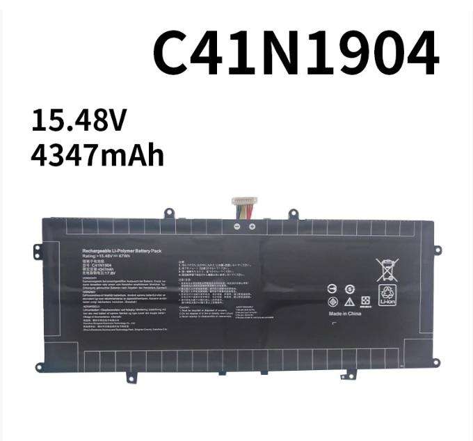Notebook, Laptop Battery  ITCS-C41N1904RM  for  AsusDeluxe 14SUX425IAX435EA C41N1904  ETC