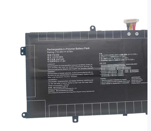 Notebook, Laptop Battery  ITCS-C41N1904RM  for  AsusDeluxe 14SUX425IAX435EA C41N1904  ETC