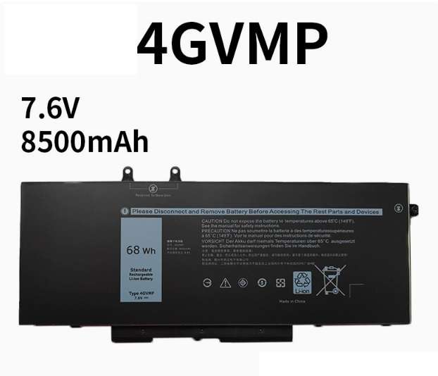 Notebook, Laptop Battery  ITCS-DELL4GVMPRM  for  DELL  Latitude 14 5400  4GVMP  etc.
