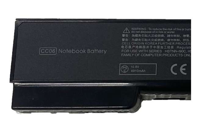 Notebook, Laptop Battery ITCS-HPCC06  for HP EliteBook 8460p   CC06  etc.