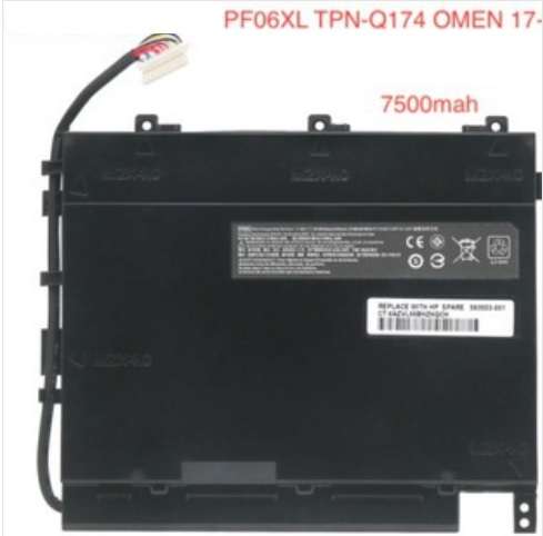 Notebook, Laptop Battery  ITCS-HPPF06XLYX  for  HP  OMEN 17-W101TX  PF06XL  etc.