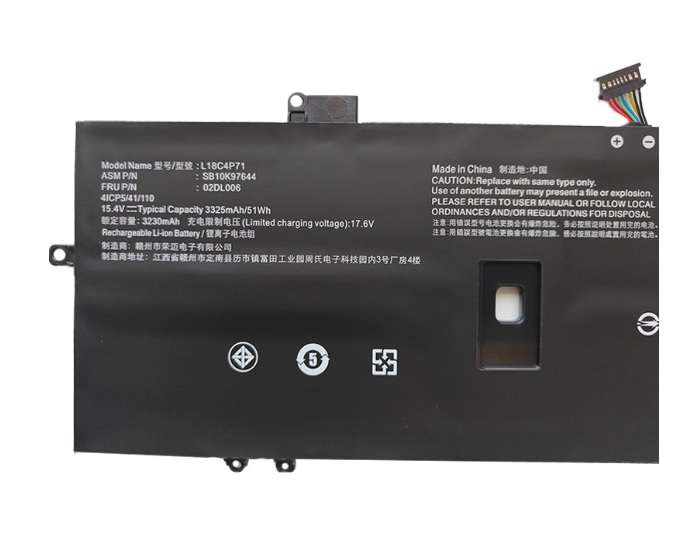 Notebook, Laptop Battery  ITCS-L18C4P71RM   for LENOVO  ThinkPad X1  Carbon 2019  etc.