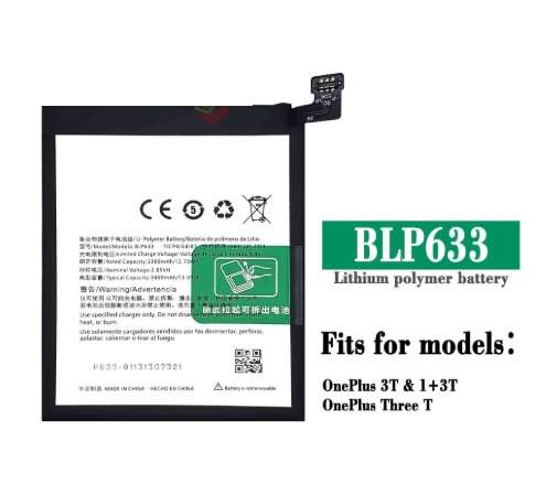 Mobile, SmartPhone Battery  ITCS-OPPOBLP633LHH  for  OPPO OnePlus  BLP633  etc.