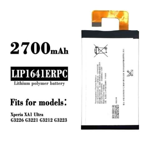 Mobile, SmartPhone Battery  ITCS-XPERIAXA1LHH  for Sony Xperia XA1 Ultra   LIP1641ERPC  etc