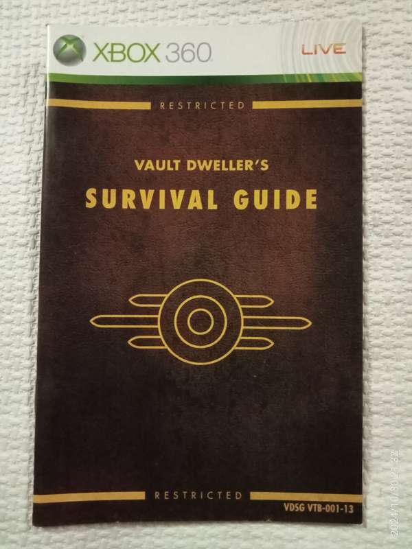 Fallout 3 - MANUAL ONLY (Xbox 360)