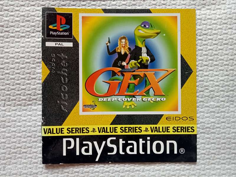 GEX: Deep Cover Gecko - MANUAL ONLY (PS1)