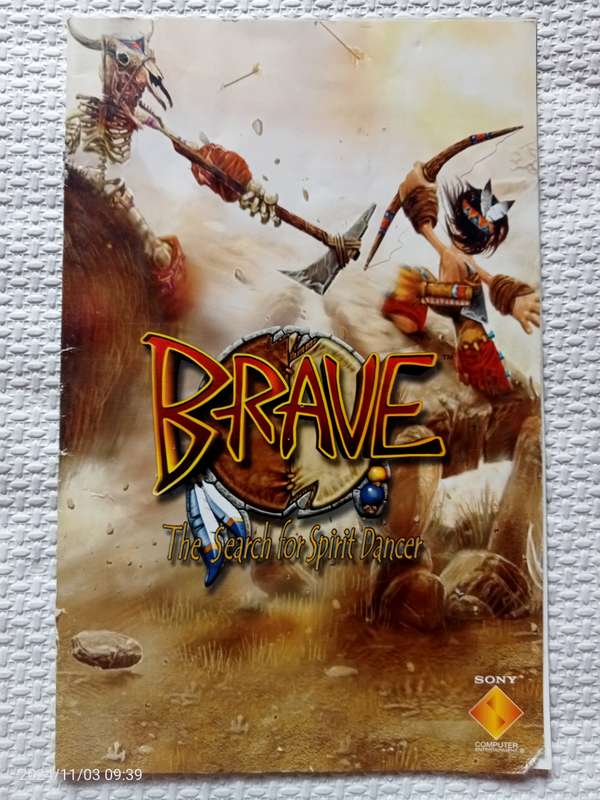 Brave: The Search for Spirit Dancer - MANUAL ONLY (PS2)