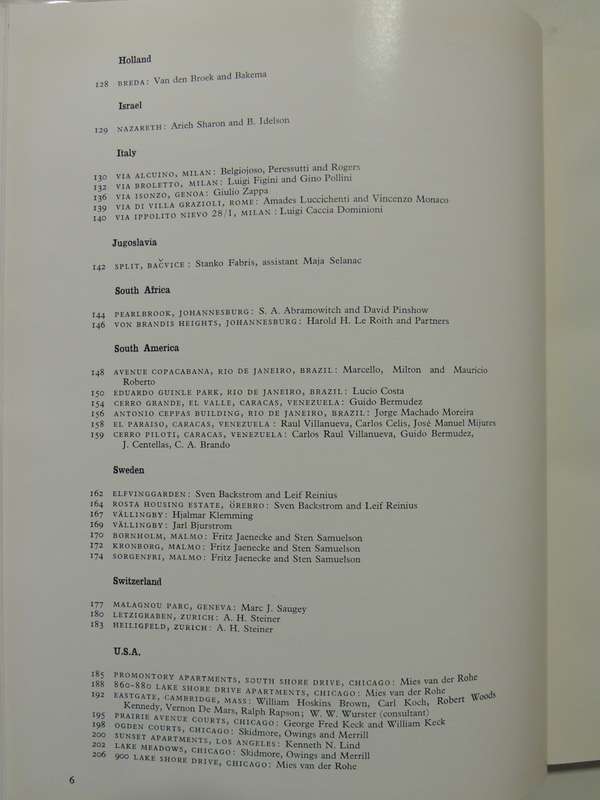 Modern Flats (2nd Edition 1961) - FRS Yorke & Frederick Gibberd