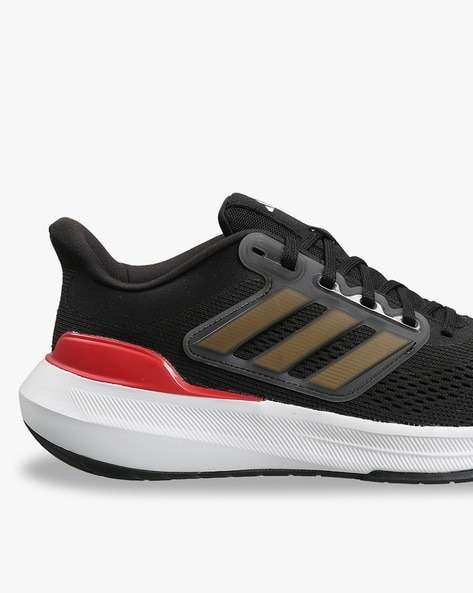 adidas Men`s RUNFALCON Black/ White/ Red ID2252 Size UK 9.5/10 (SA 9.5/10)