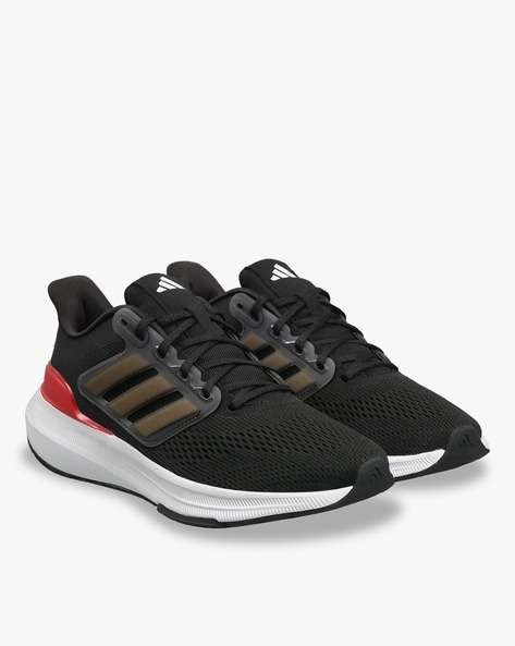 adidas Men`s RUNFALCON Black/ White/ Red ID2252 Size UK 9.5/10 (SA 9.5/10)